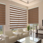 tende a rullo idee di design zebra