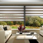 tende a rullo decorazione zebra