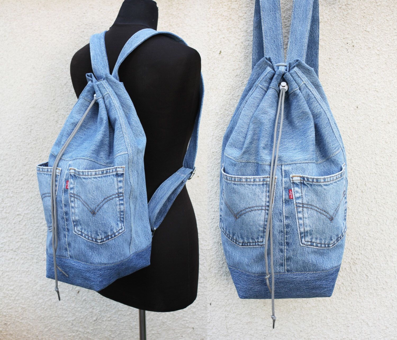 Sac à dos en jean