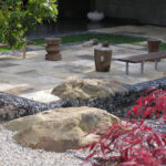 decoración de muebles de jardín