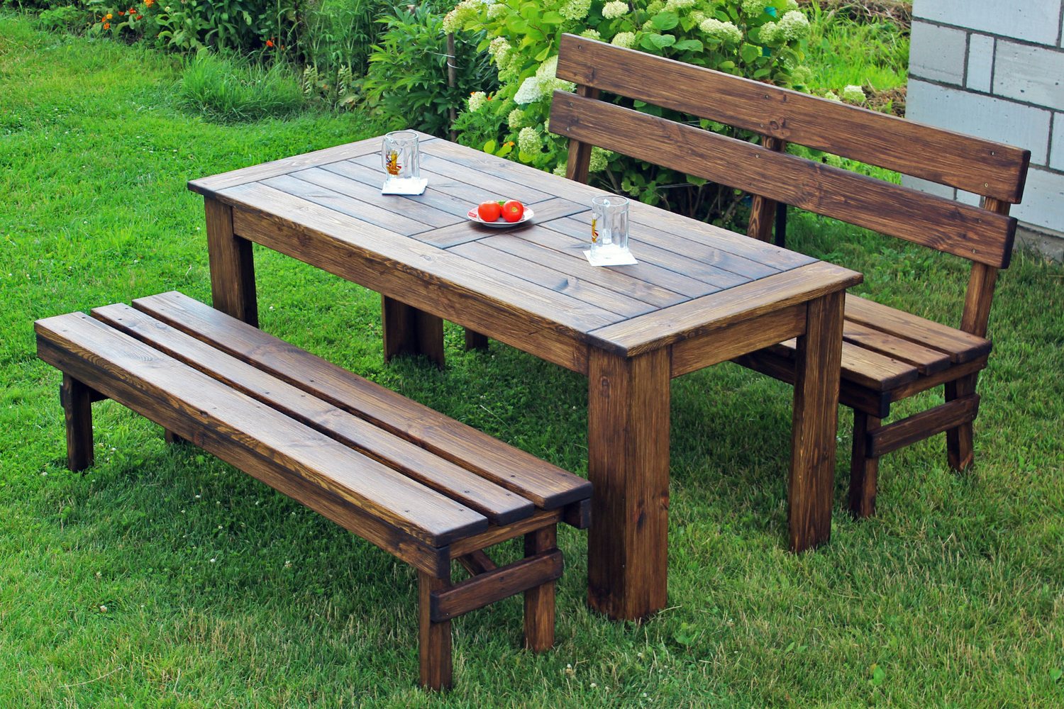 muebles de madera maciza