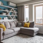 Sofa Eurobook di ruang tamu