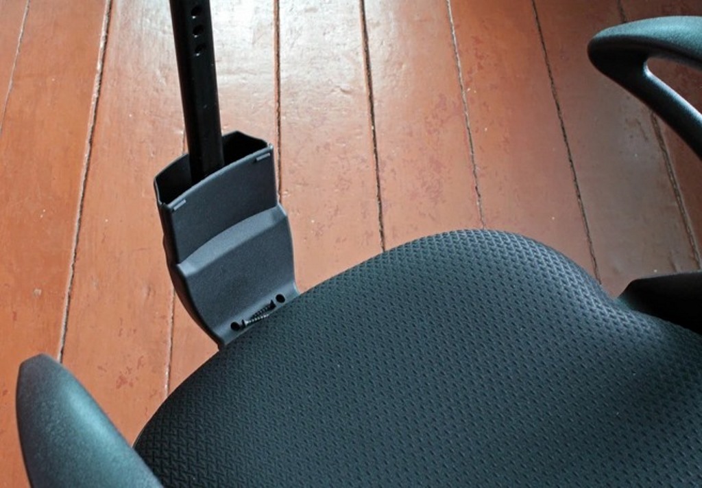 assemblage de l'assise et du dossier