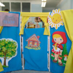 écran pour photo de décor de maternelle