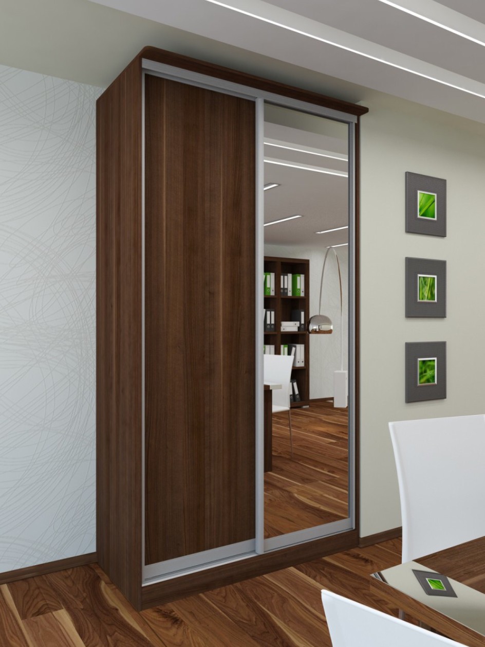 armoire coulissante avec porte 900 mm