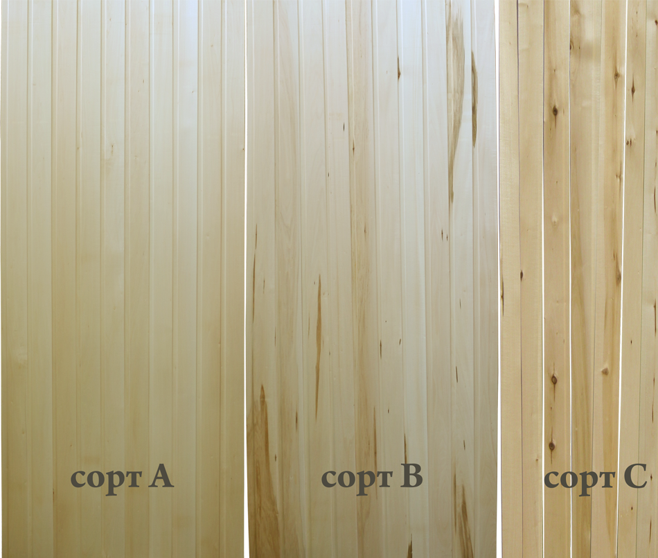 variétés de doublure