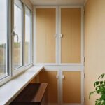 armoire sur le balcon