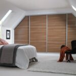 Kleiderschrank im Dachgeschoss Fotooptionen