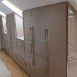 Kleiderschrank im Dachgeschoss Foto Interieur