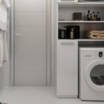 Kleiderschrank über der Waschmaschine Ausführungsarten