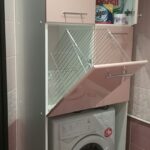 Kleiderschrank über Waschmaschinen-Design-Ideen