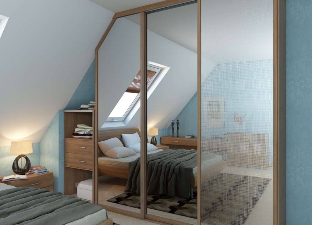 Dachboden Kleiderschrank Design