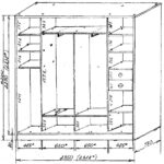 wardrobe drawing