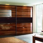 wood wardrobe