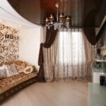 cortinas marrons