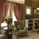 cortinas marrons chiques