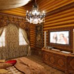 cortinas marrons luz