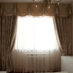 cortinas marrons no quarto
