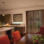 cortinas marrons simplicidade