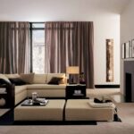 cortinas castanhas finas