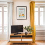 idées de décoration de rideaux en lin