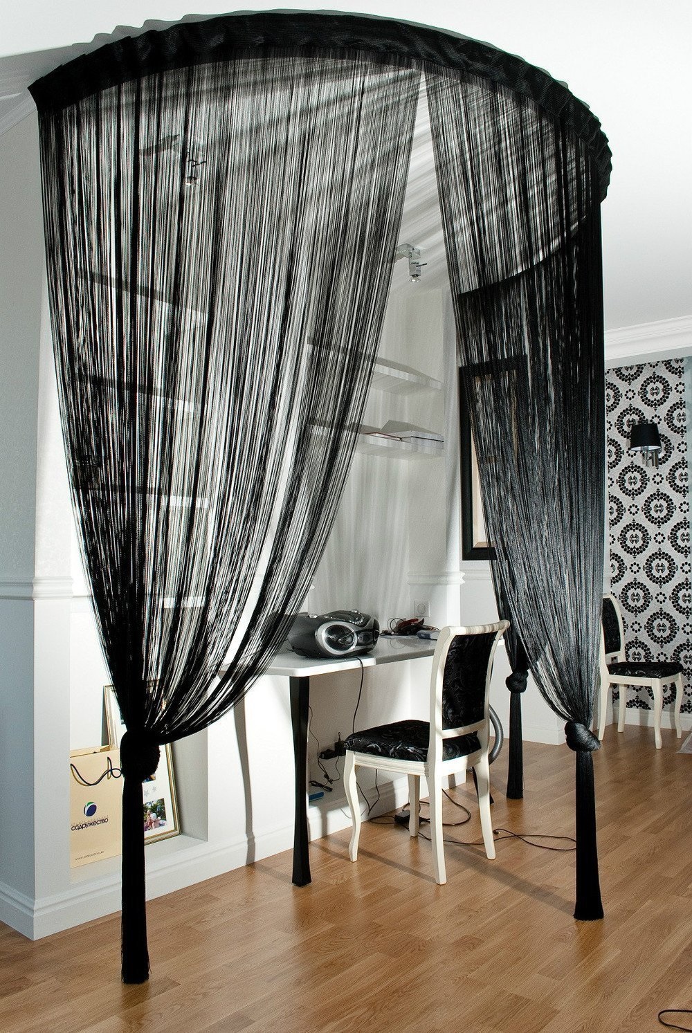 créer un nouvel espace avec des rideaux