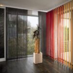 rideaux nouilles larges