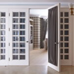 rideaux sur les options de photo de porte