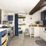 rideaux sur la photo de décoration de porte
