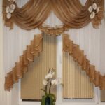 cortinas para la cocina con volantes