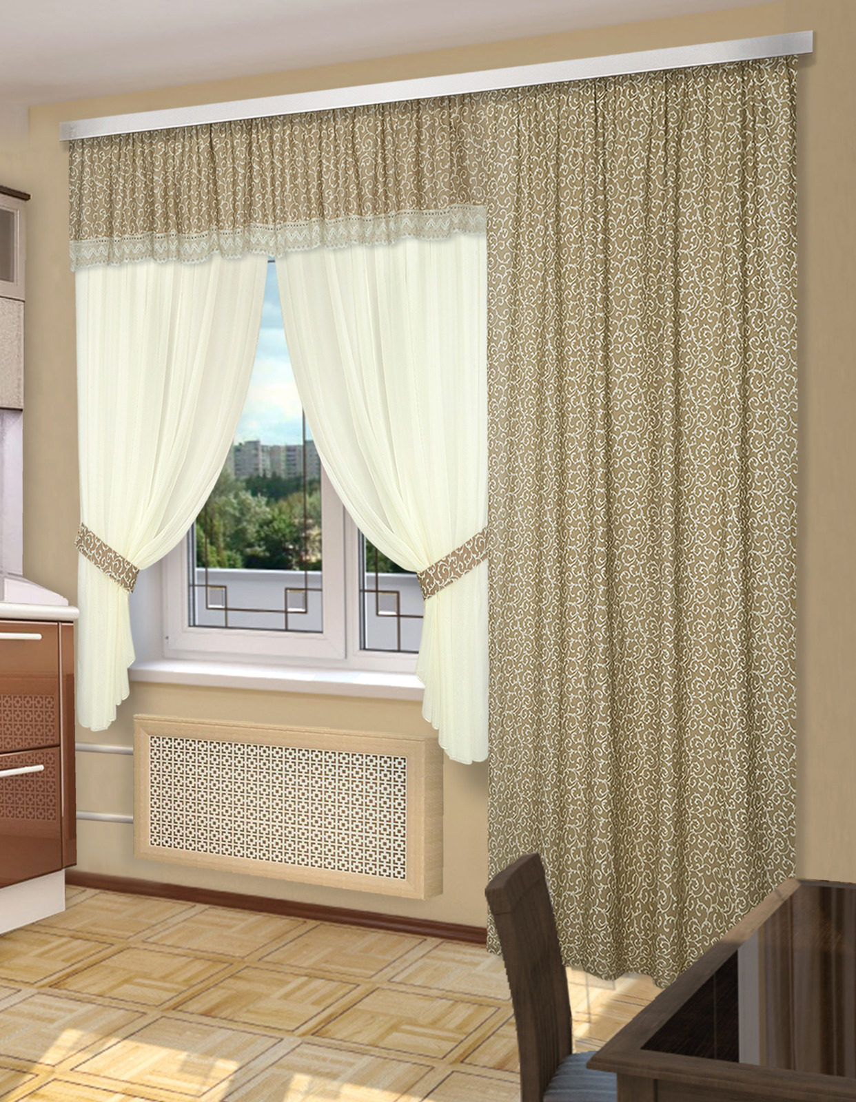 rideaux pour une petite fenêtre