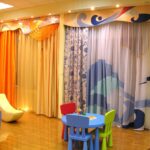 rideaux avec décoration photo lambrequin
