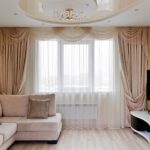 rideaux avec des types de décor lambrequin