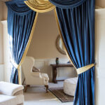 Rideaux viennois pour le hall