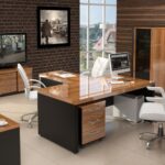 photo d'intérieur de chaise de bureau moderne