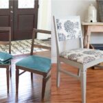 restauration de chaises avant et apres