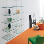 étagères en verre décor photo