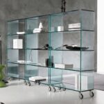 étagères en verre photo intérieur