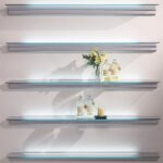 options d'étagères en verre