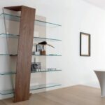 étagères en verre types de design