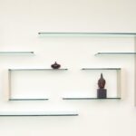étagères en verre types de décoration