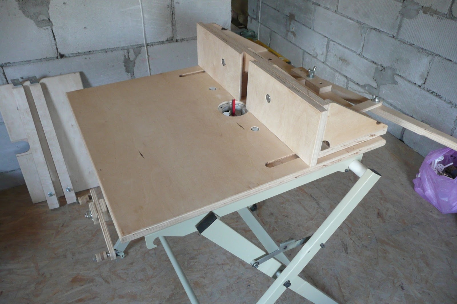 table de scie circulaire à faire soi-même