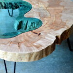 options de table en résine époxy