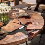 types de décor de table en résine époxy