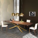 idées de design de table en bois massif