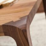 idées de table en bois massif photo