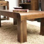 idées de design de table en bois massif