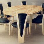 options de photo de table en bois massif