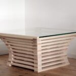 idées d'options de table en bois massif