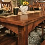 types de photos de table en bois massif